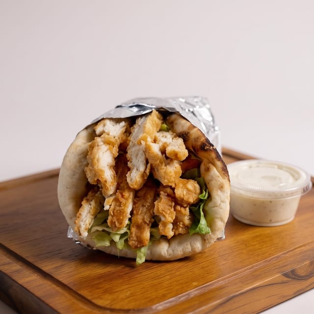 Crispy Chicken Pita.