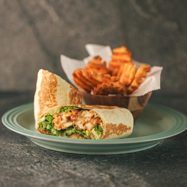 Crispy Chicken Wrap.