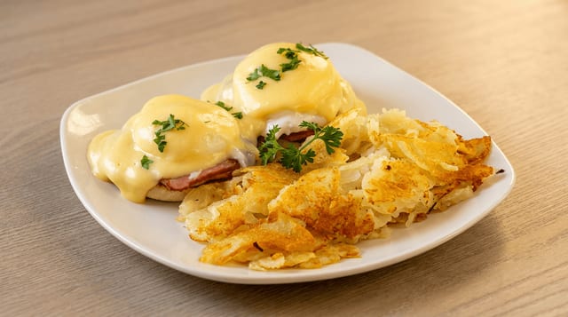Eggs Benedict.
