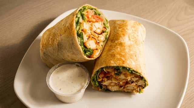 Crispy Chicken Wrap.