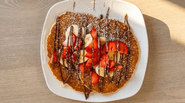 Nutella Pancakes.
