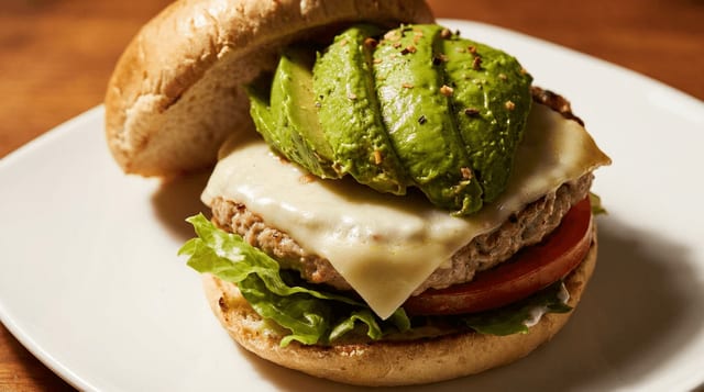 Avocado Burger.