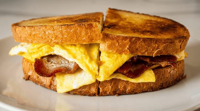 Breakfast Sandwich.